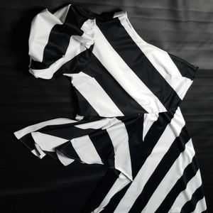 Beetlejuice Off-Shoulder Top